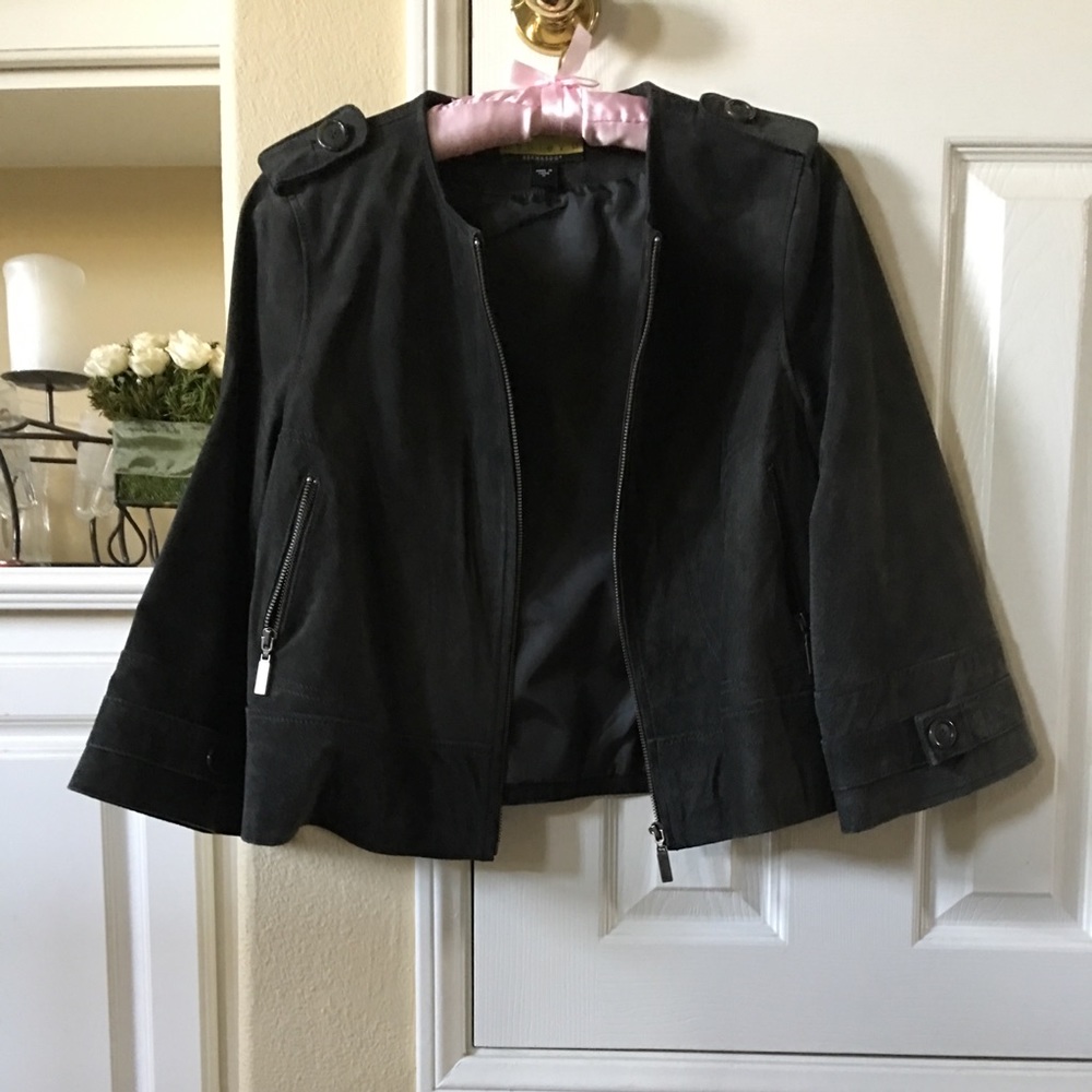 Ashley B genuine suede leather jacket